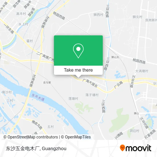 东沙五金电木厂 map