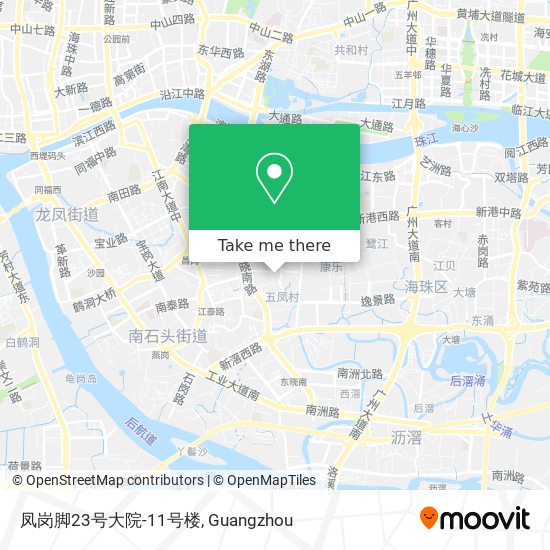凤岗脚23号大院-11号楼 map