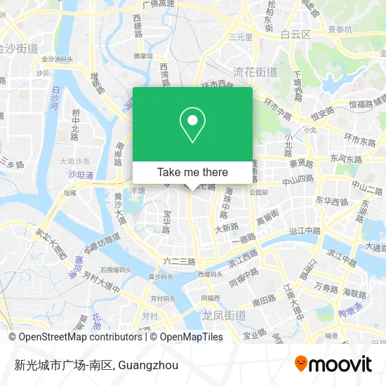 新光城市广场-南区 map