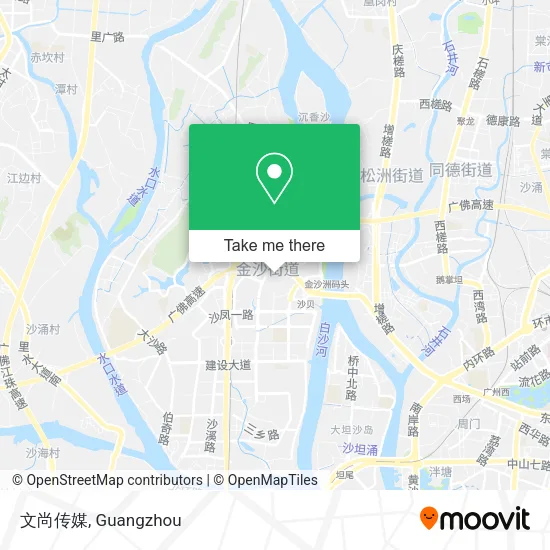 文尚传媒 map