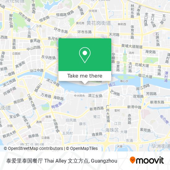 泰爱里泰国餐厅 Thai Alley 文立方点 map