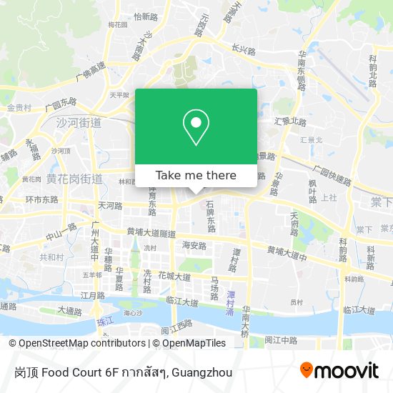 岗顶 Food Court 6F กากสัสๆ map