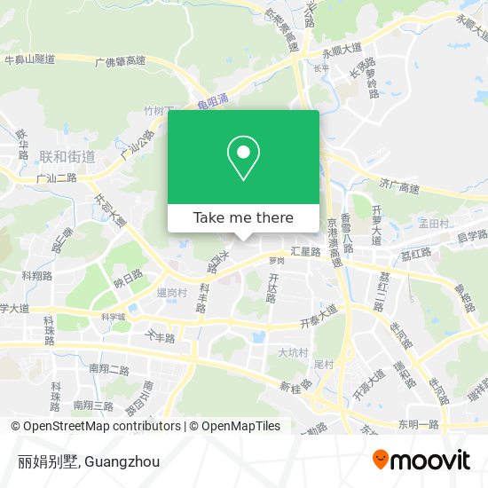 丽娟别墅 map