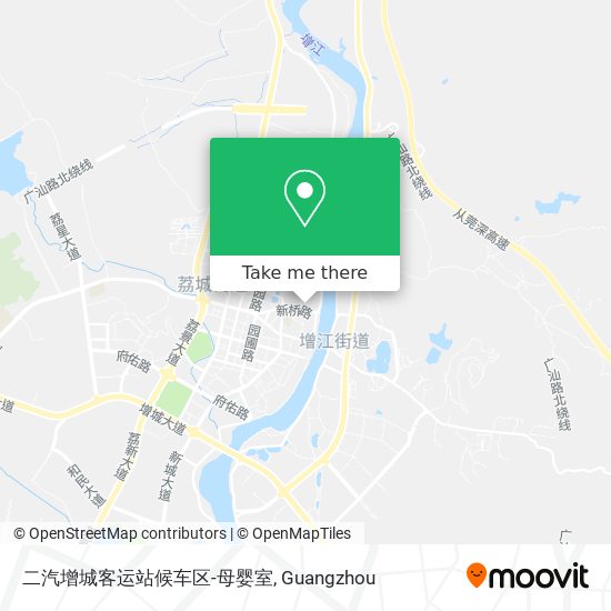 二汽增城客运站候车区-母婴室 map
