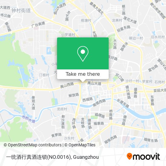 一统酒行真酒连锁(NO.0016) map