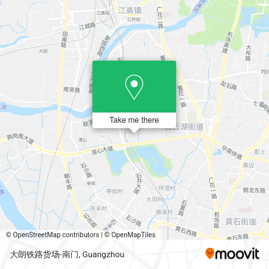 大朗铁路货场-南门 map