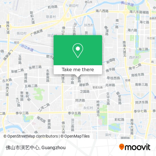 佛山市演艺中心 map