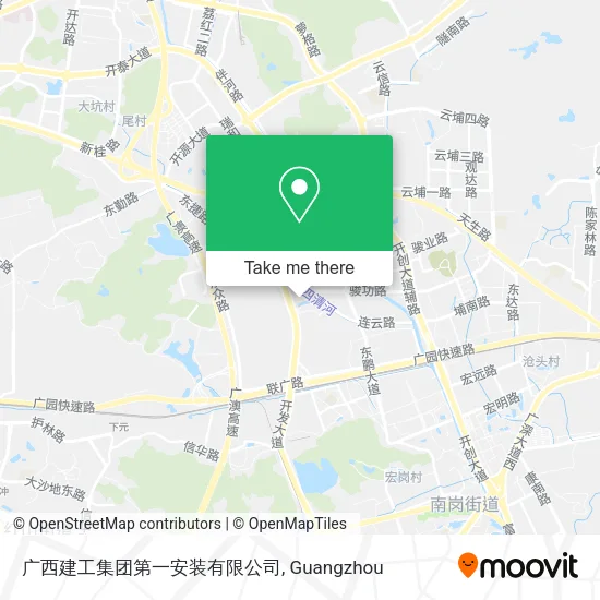广西建工集团第一安装有限公司 map