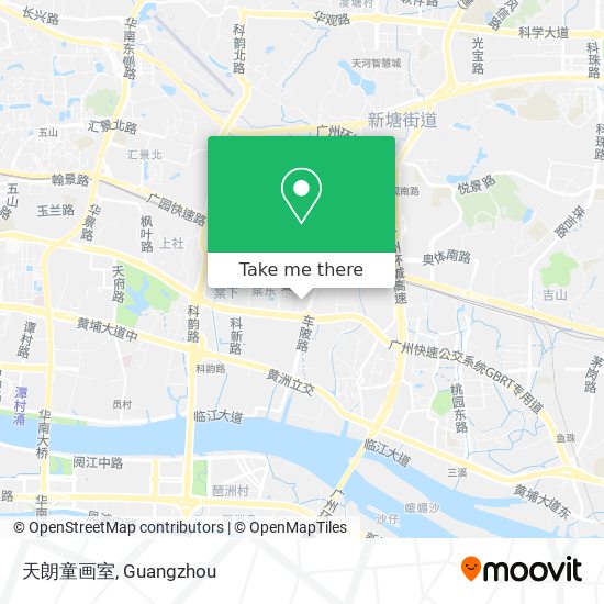 天朗童画室 map