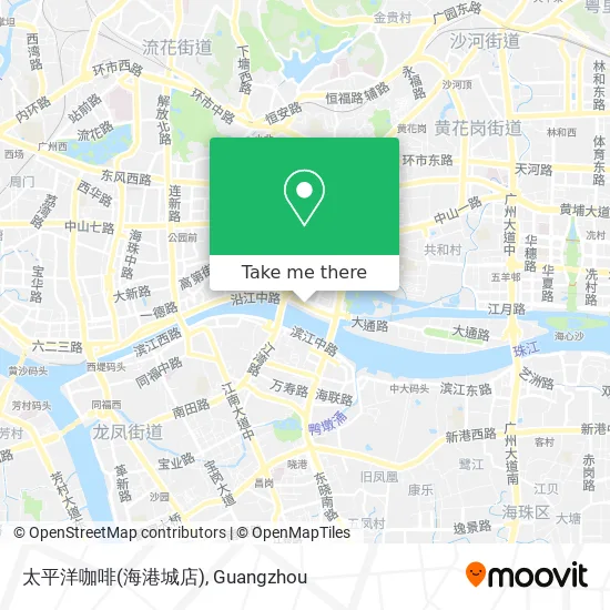 太平洋咖啡(海港城店) map