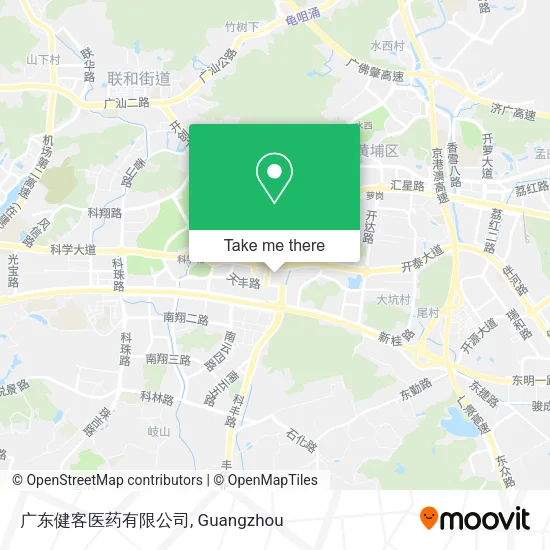 广东健客医药有限公司 map