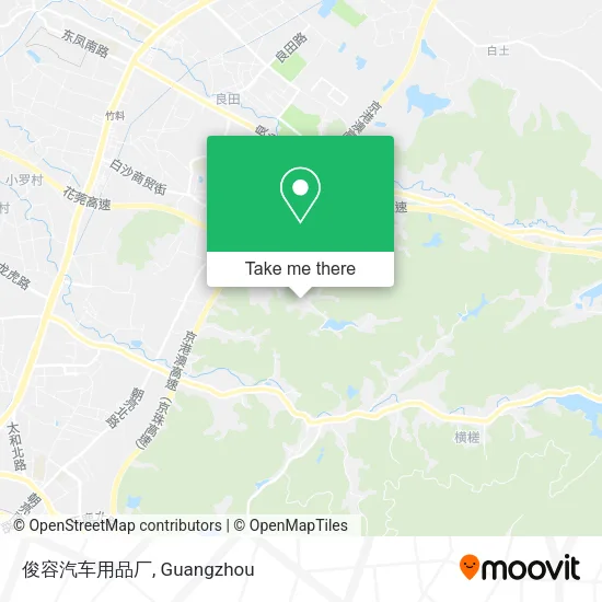 俊容汽车用品厂 map