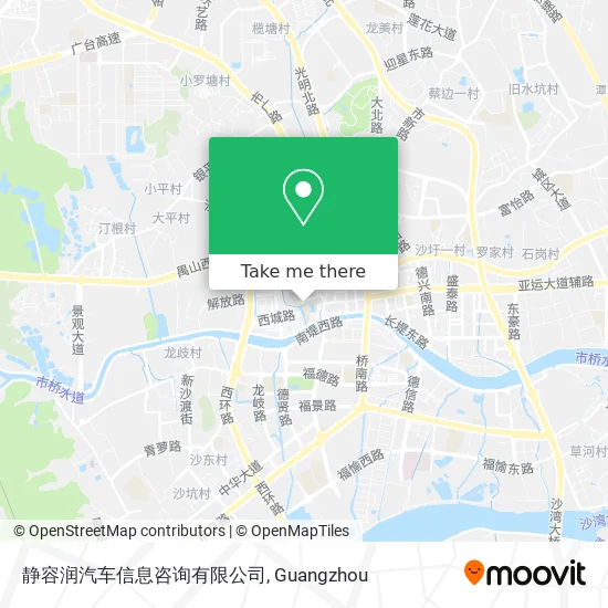 静容润汽车信息咨询有限公司 map