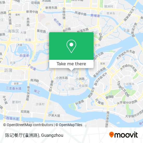 陈记餐厅(瀛洲路) map