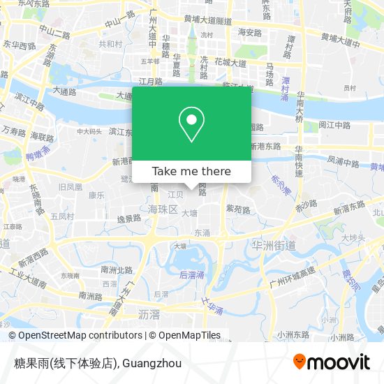 糖果雨(线下体验店) map