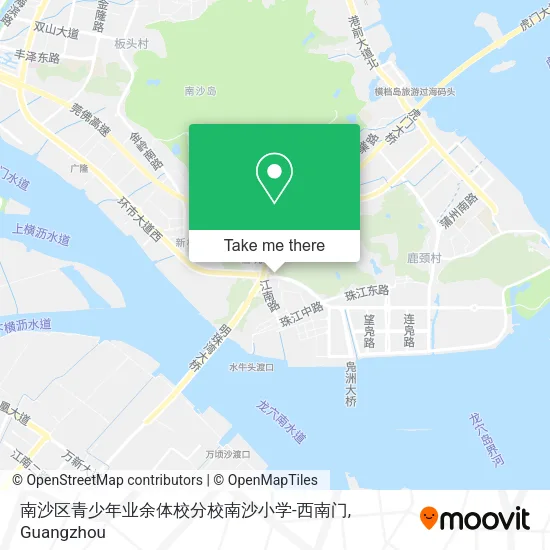 南沙区青少年业余体校分校南沙小学-西南门 map
