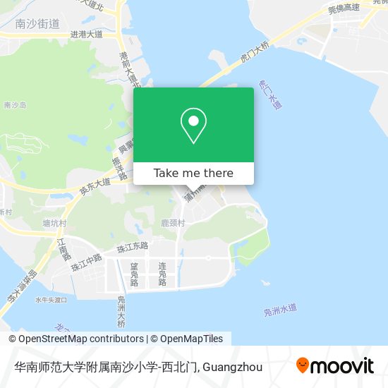 华南师范大学附属南沙小学-西北门 map