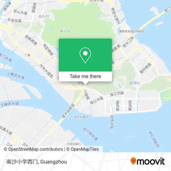 南沙小学西门 map