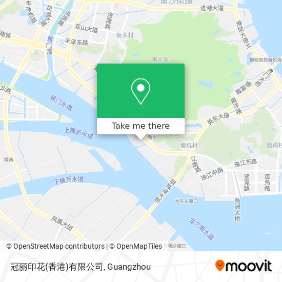 冠丽印花(香港)有限公司 map