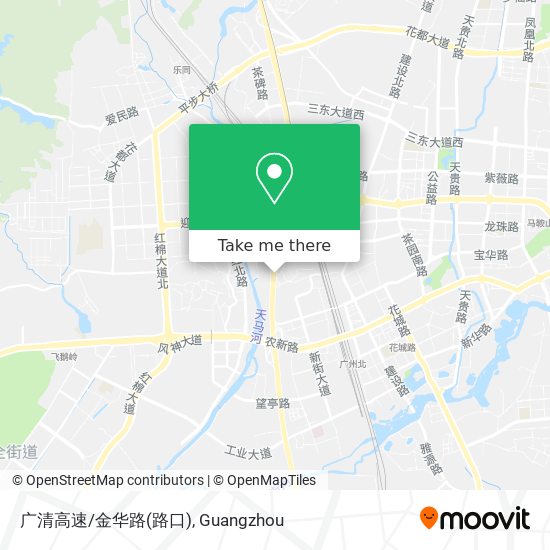 广清高速/金华路(路口) map