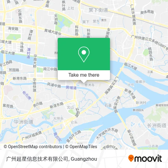 广州超星信息技术有限公司 map