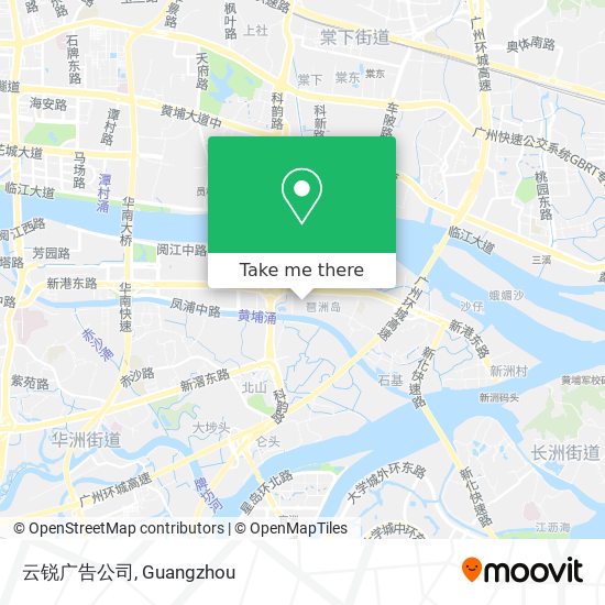 云锐广告公司 map