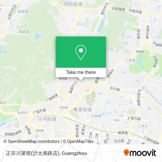 正宗川菜馆(沙太南路店) map