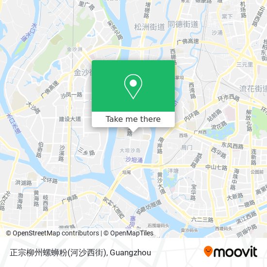 正宗柳州螺蛳粉(河沙西街) map