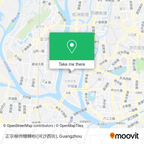 正宗柳州螺蛳粉(河沙西街) map