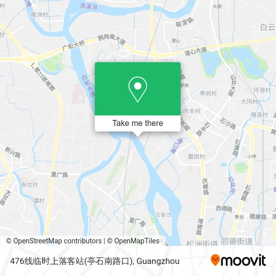 476线临时上落客站(亭石南路口) map
