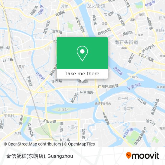 金信蛋糕(东朗店) map