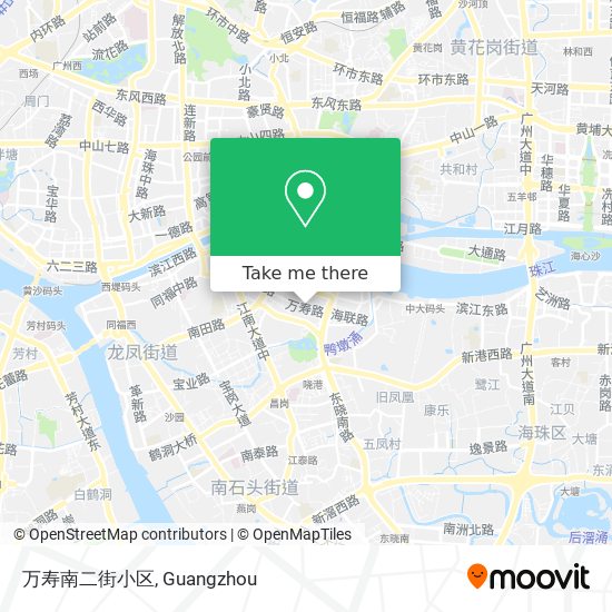 万寿南二街小区 map