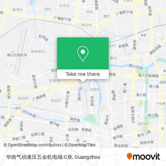 华南气动液压五金机电城-C座 map