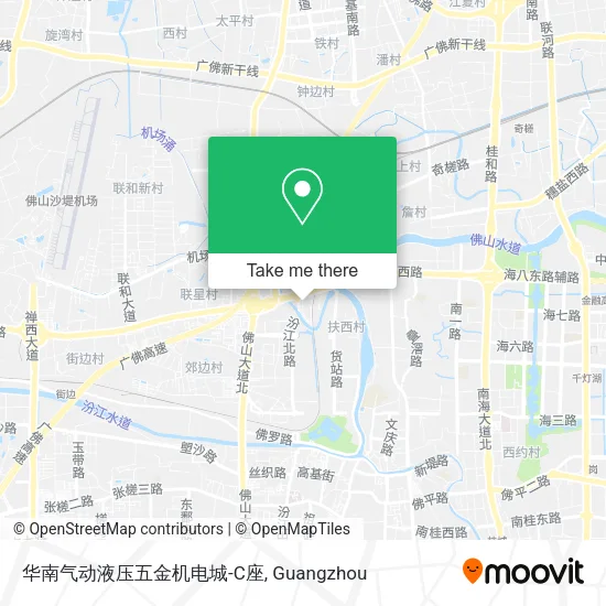 华南气动液压五金机电城-C座 map
