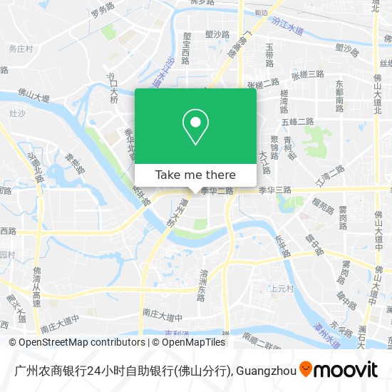 广州农商银行24小时自助银行(佛山分行) map