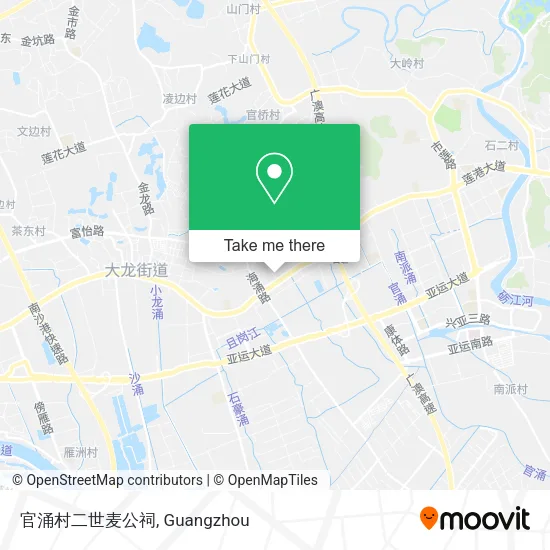 官涌村二世麦公祠 map