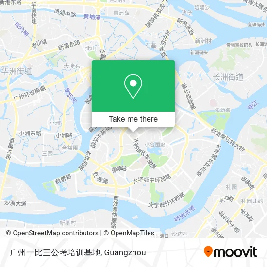 广州一比三公考培训基地 map