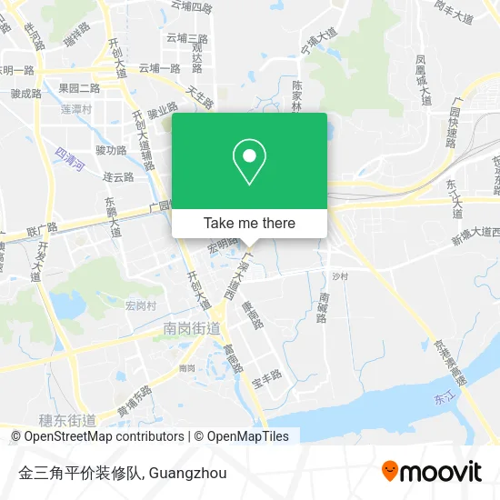 金三角平价装修队 map