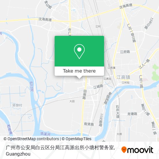 广州市公安局白云区分局江高派出所小塘村警务室 map