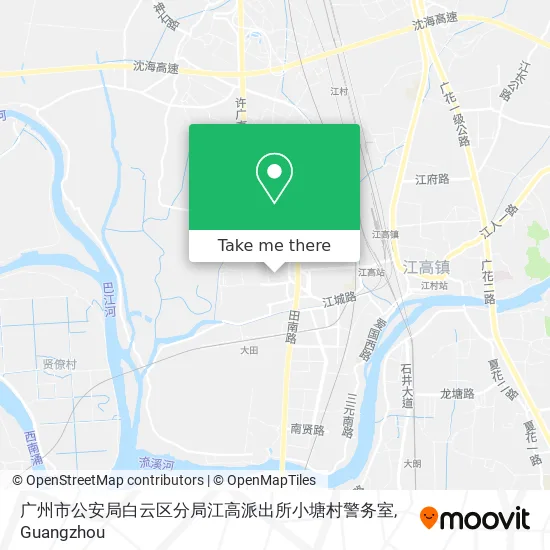 广州市公安局白云区分局江高派出所小塘村警务室 map