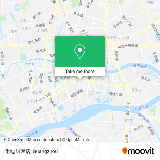 利忠钟表店 map