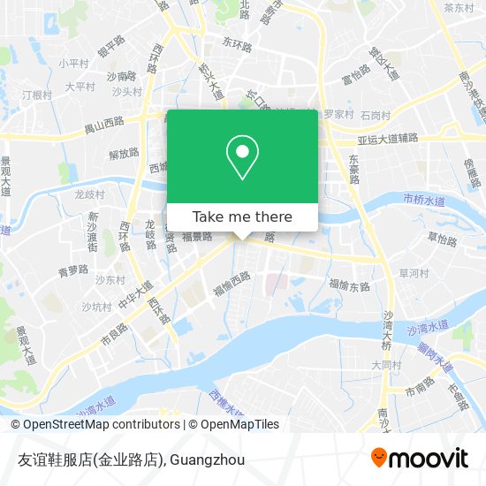 友谊鞋服店(金业路店) map