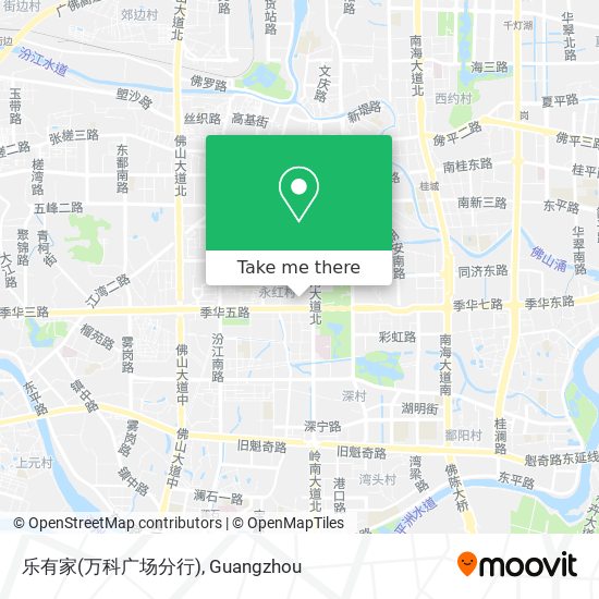乐有家(万科广场分行) map