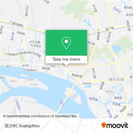 双沙村 map