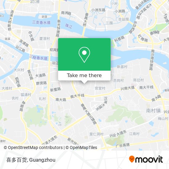 喜多百货 map