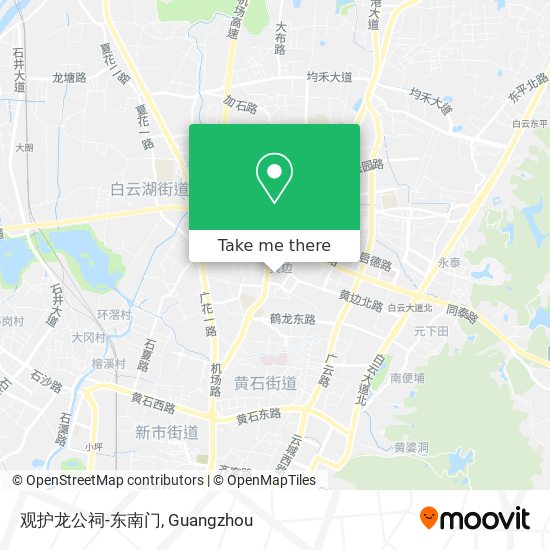 观护龙公祠-东南门 map