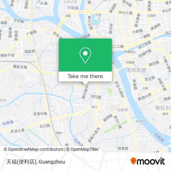 天福(便利店) map