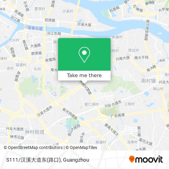 S111/汉溪大道东(路口) map