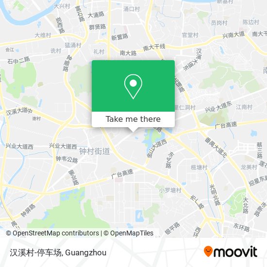 汉溪村-停车场 map