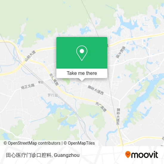 田心医疗门诊口腔科 map